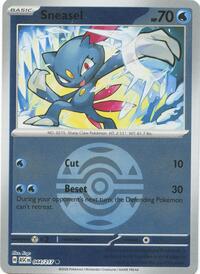 Sneasel (Dusk Ball) 044/217 · Reverse Holo