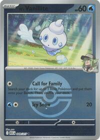N's Vanillite (Poke Ball) 049/217 · Reverse Holo