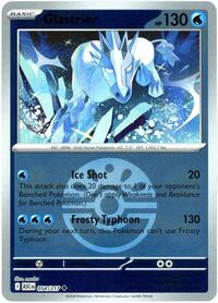 Glastrier (Friend Ball) 054/217 · Reverse Holo