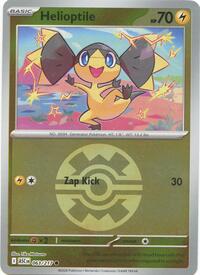 Helioptile (Quick Ball) 063/217 · Reverse Holo