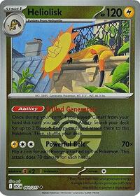 Heliolisk (Quick Ball) 064/217 · Reverse Holo