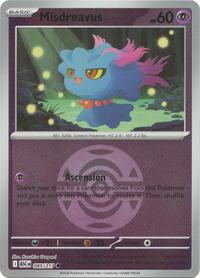 Misdreavus (Dusk Ball) 085/217 · Reverse Holo