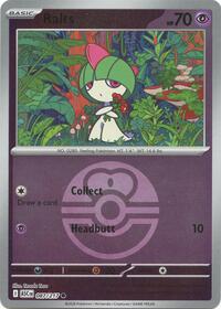 Ralts (Love Ball) 087/217 · Reverse Holo