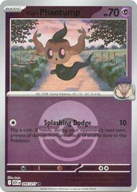 Hop's Phantump (Poke Ball) 095/217 · Reverse Holo