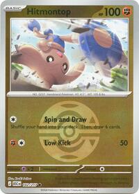 Hitmontop (Dusk Ball) 102/217 · Reverse Holo