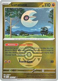 Lunatone (Dusk Ball) 105/217 · Reverse Holo