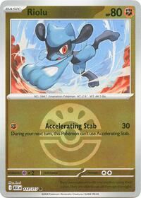 Riolu (Friend Ball) 112/217 · Reverse Holo