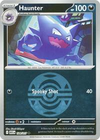 Haunter (Dusk Ball) 124/217 · Reverse Holo