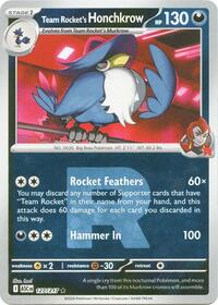 Team Rocket's Honchkrow (Team Rocket) 127/217 · Reverse Holo