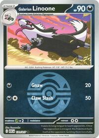 Galarian Linoone (Dusk Ball) 131/217 · Reverse Holo