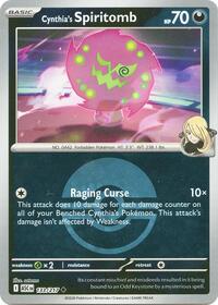 Cynthia's Spiritomb (Poke Ball) 133/217 · Reverse Holo