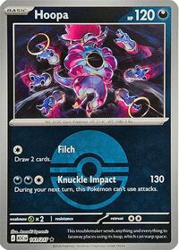 Hoopa (Poke Ball) 141/217 · Reverse Holo