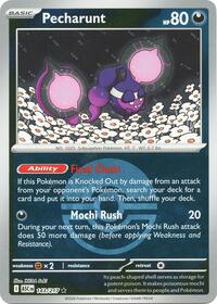 Pecharunt (Poke Ball) 143/217 · Reverse Holo