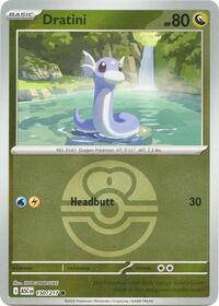 Dratini (Love Ball) 150/217 · Reverse Holo