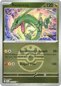 Rayquaza (Friend Ball) 153/217 · Reverse Holo