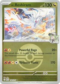 N's Reshiram (Poke Ball) 154/217 · Reverse Holo