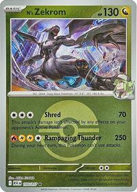 N's Zekrom (Poke Ball) 155/217 · Reverse Holo