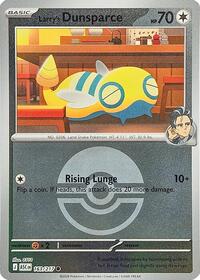 Larry's Dunsparce (Poke Ball) 163/217 · Reverse Holo
