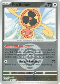 Fan Rotom (Dusk Ball) 171/217 · Reverse Holo