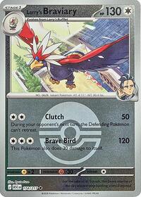Larry's Braviary (Poke Ball) 174/217 · Reverse Holo
