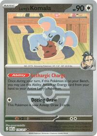 Larry's Komala (Poke Ball) 175/217 · Reverse Holo