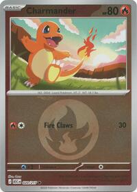 Charmander (Energy Symbol Pattern) 020/217 · Reverse Holo
