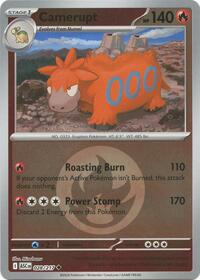 Camerupt (Energy Symbol Pattern) 028/217 · Reverse Holo
