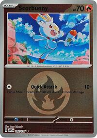 Scorbunny (Energy Symbol Pattern) 036/217 · Reverse Holo