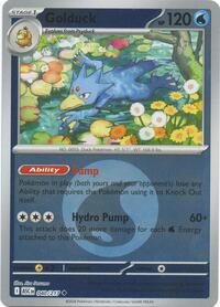 Golduck (Energy Symbol Pattern) 040/217 · Reverse Holo