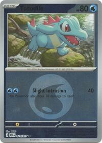 Totodile (Energy Symbol Pattern) 041/217 · Reverse Holo