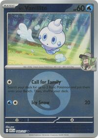 N's Vanillite (Energy Symbol Pattern) 049/217 · Reverse Holo