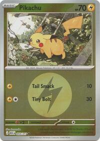 Pikachu (Energy Symbol Pattern) 055/217 · Reverse Holo