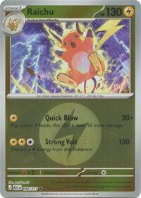 Raichu (Energy Symbol Pattern) 056/217 · Reverse Holo