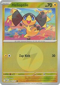 Helioptile (Energy Symbol Pattern) 063/217 · Reverse Holo