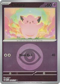 Clefairy (Energy Symbol Pattern) 074/217 · Reverse Holo