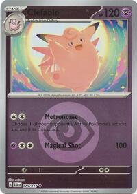 Clefable (Energy Symbol Pattern) 075/217 · Reverse Holo