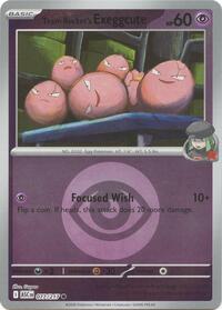 Team Rocket's Exeggcute (Energy Symbol Pattern) 077/217 · Reverse Holo