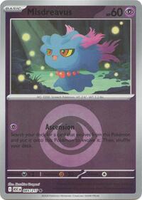 Misdreavus (Energy Symbol Pattern) 085/217 · Reverse Holo