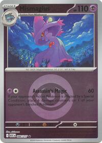 Mismagius (Energy Symbol Pattern) 086/217 · Reverse Holo