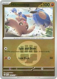 Hitmontop (Energy Symbol Pattern) 102/217 · Reverse Holo