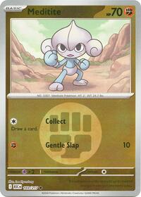 Meditite (Energy Symbol Pattern) 103/217 · Reverse Holo