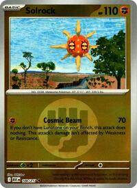 Solrock (Energy Symbol Pattern) 106/217 · Reverse Holo