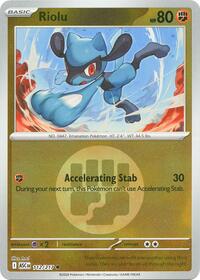 Riolu (Energy Symbol Pattern) 112/217 · Reverse Holo
