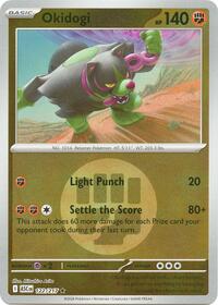 Okidogi (Energy Symbol Pattern) 122/217 · Reverse Holo