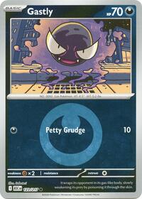 Gastly (Energy Symbol Pattern) 123/217 · Reverse Holo