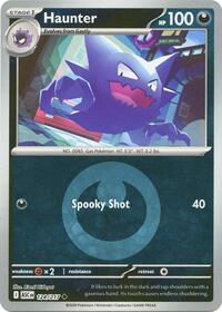 Haunter (Energy Symbol Pattern) 124/217 · Reverse Holo