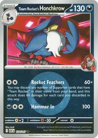 Team Rocket's Honchkrow (Energy Symbol Pattern) 127/217 · Reverse Holo