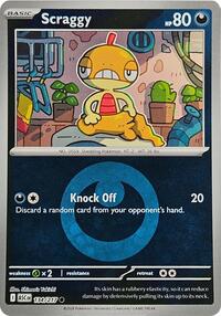 Scraggy (Energy Symbol Pattern) 134/217 · Reverse Holo