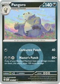 Pangoro (Energy Symbol Pattern) 140/217 · Reverse Holo