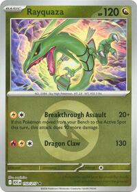 Rayquaza (Energy Symbol Pattern) 153/217 · Reverse Holo